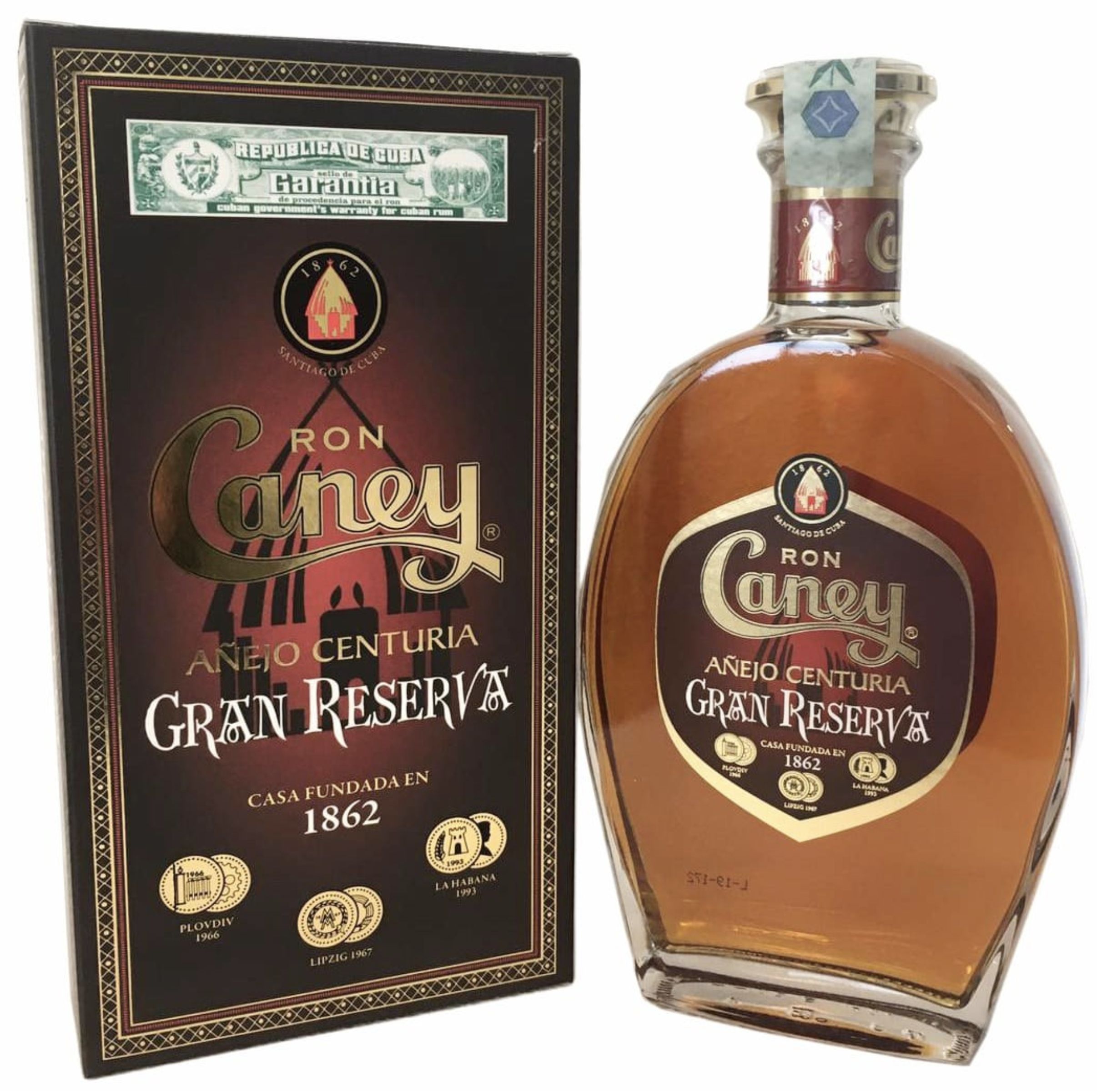 Ром "Каней Аньехо Сентурия Гран Ресерва" (Ron Caney Añejo Centuria Gran Reserva) в п/у креп 40%, емк 0,7л