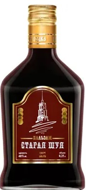 Бальзам "Старая Шуя" креп 40%, емк 0,25л