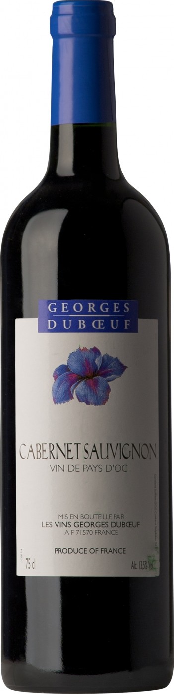 Каберне Совиньон Жорж Дюбеф 2013, IGP, 0.75 л, красное сухое
