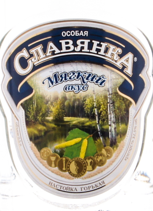 Этикетка Настойка Славянка Особая, 0.5 л