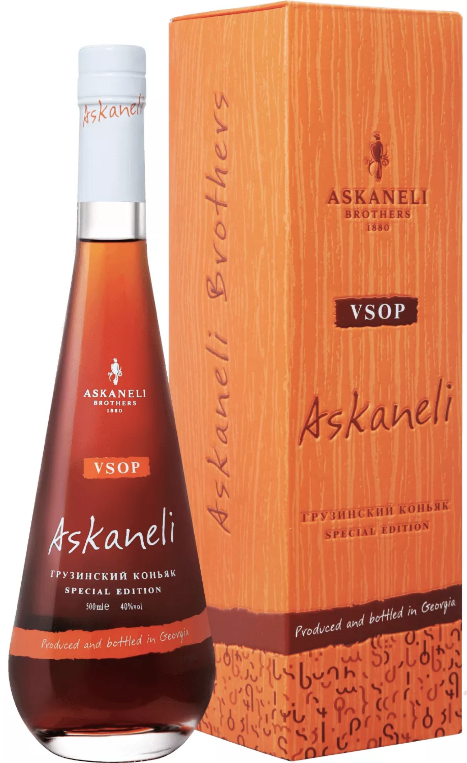 Коньяк Асканели VSOP, 0.5 л