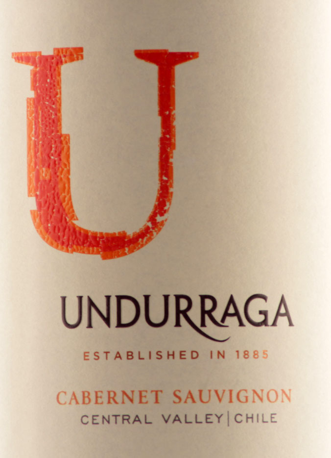 Этикетка Ундуррага Каберне Совиньон 2014 0.75л. Красное 13,5% Сухое Vina Undurraga S.A.