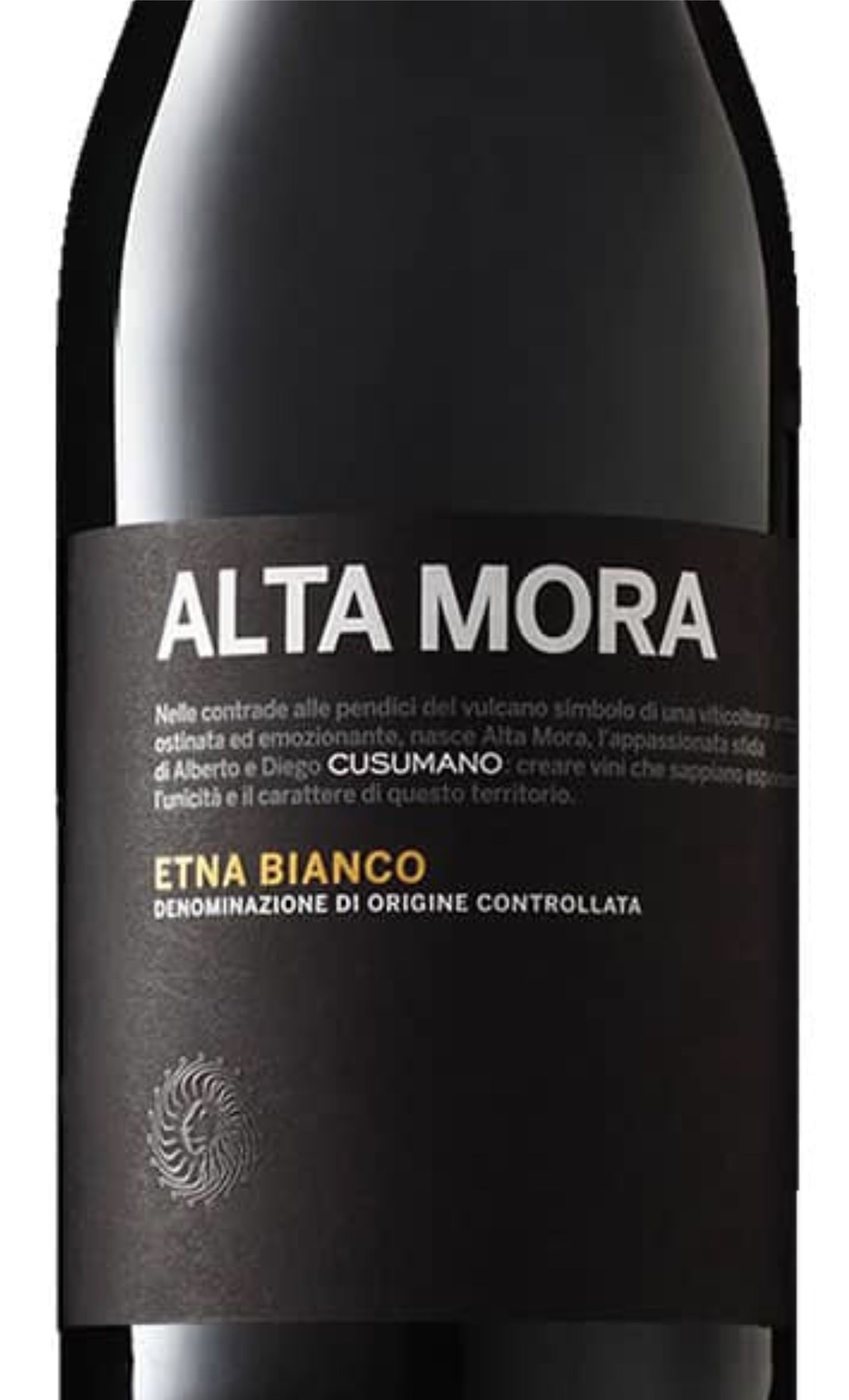 Этикетка Альта Мора Этна ДОК 2019 0.75л. белое 12% сухое