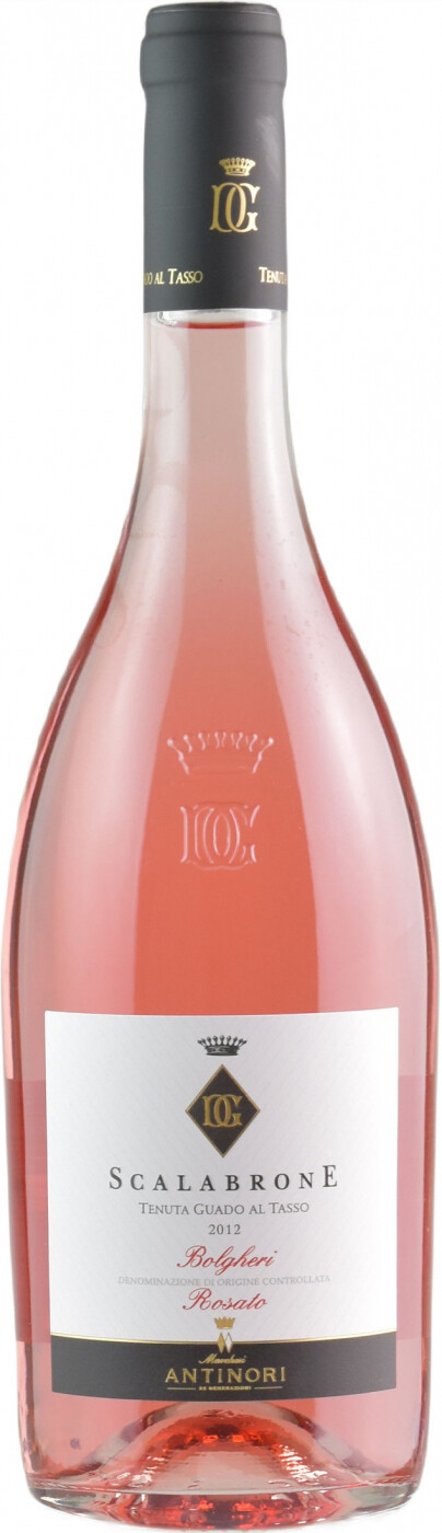 Скалабронэ Болгери ДОК Розато 2012 0,75л розовое сухое Marchesi Antinori S.p.A.