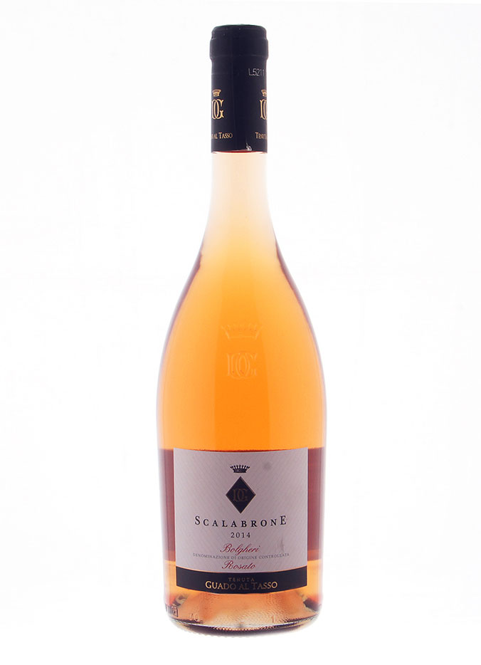 Вино Скалабронэ Болгери ДОК Розато 2014 0,75л розовое сухое Marchesi Antinori S.p.A.