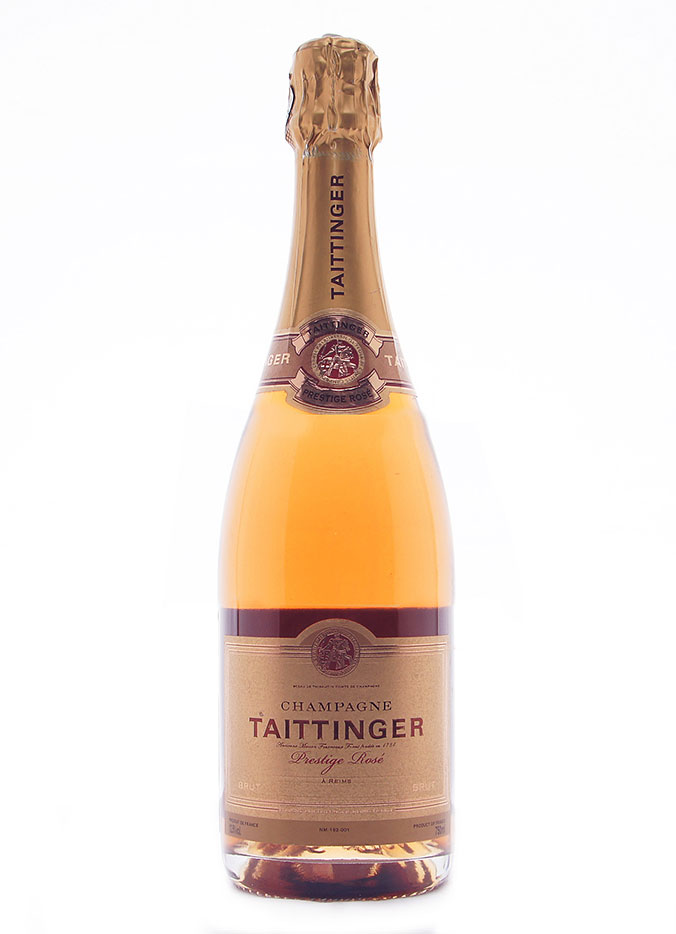 Шампанское Тэтэнжэ Престиж Розе Брют, розовое брют, 0.75 л