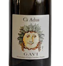 Этикетка Ка Адуа Гави, 0.75л., белое сухое