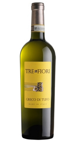 Тре Фьори Греко ди Туфо, 0.75л., белое полусухое