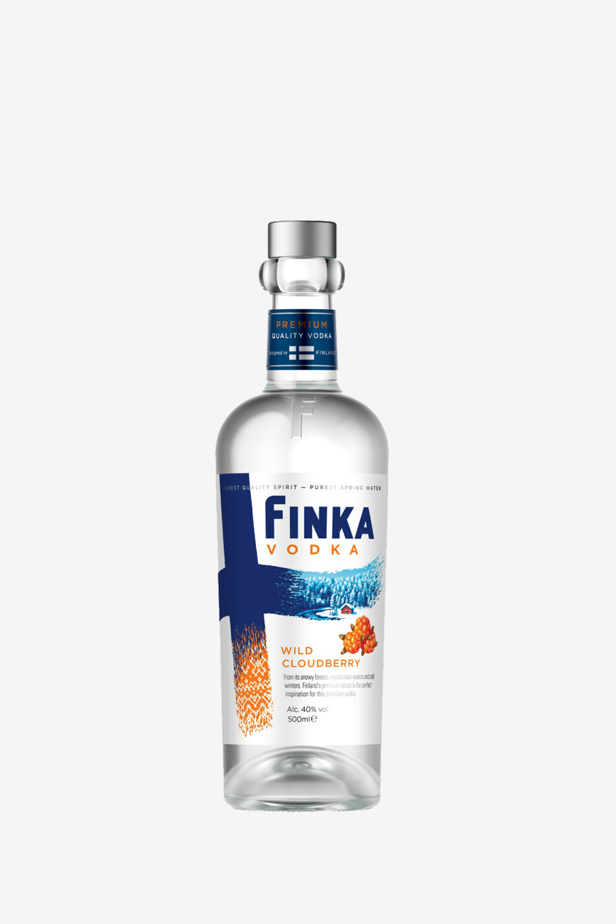 Водка "ФИНКА ДИКАЯ МОРОШКА" креп 40%, емк 0,5л