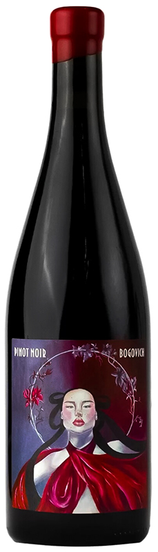 Вино сухое красное "Пино Нуар Богович", креп 12,5%, емк 0,75л