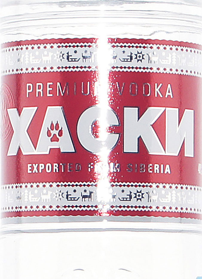 Этикетка Хаски Северный Лимон 0.7л.