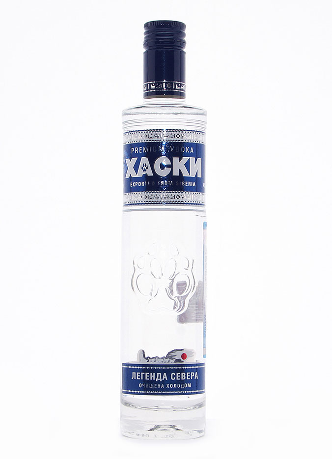 Водка Хаски 0,375л