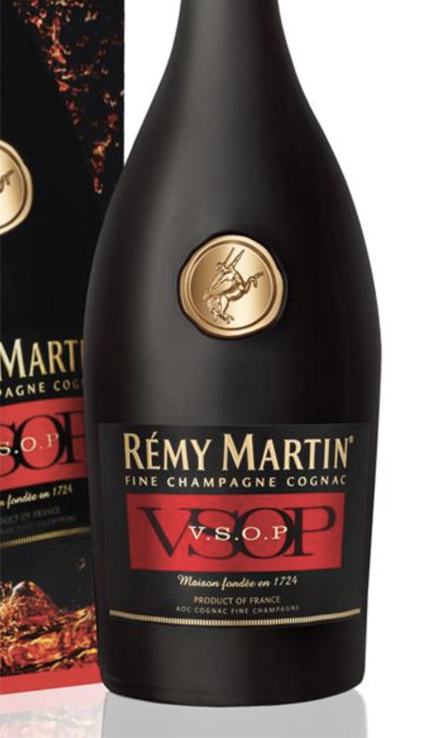 Этикетка Коньяк Реми Мартен VSOP, 1.0 л