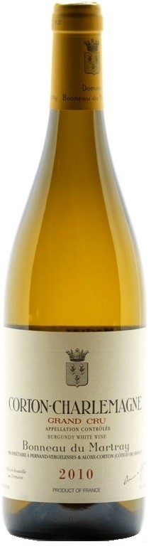 Кортон-Шарлемань Гран Крю 2010, 0.75л белое сухое