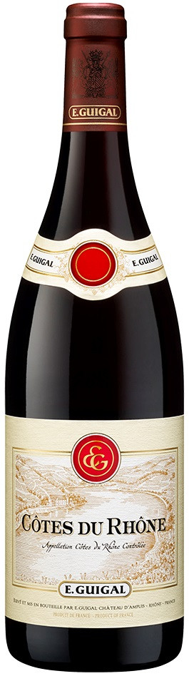 Вино Кот дю Рон Руж Этьен Гигаль 2016 красное сухое алк. 14,5%, 0,75л