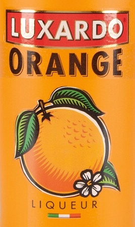 Этикетка ЛИКЕР Люксардо Оранж ("LUXARDO ORANGE") десертный ликер креп 25%, емк 0.5л.