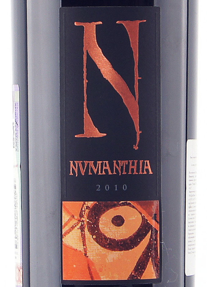 Этикетка Вино Нумантия (Topo) 2010 красное сухое 0.75л.