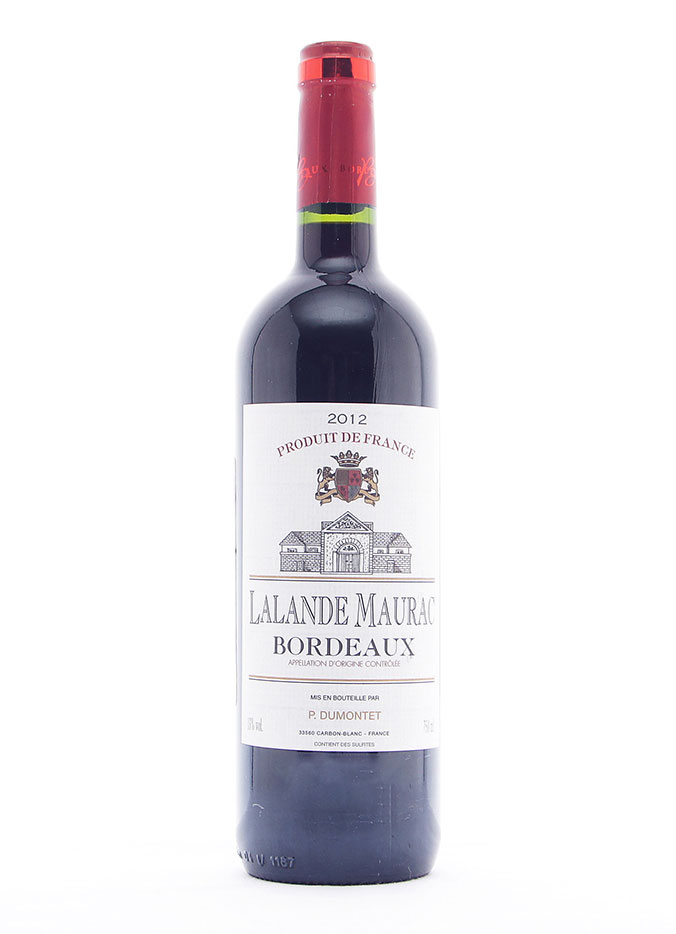 Лаланд Морак 2012 г. красное сухое 0,75 л.