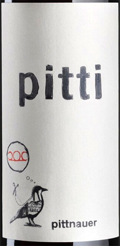 Этикетка Вино выдержанное Pittnauer Pitti /Питтнауэр Питти 2020г красное сухое креп 13%, емк 0,75л