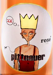 Этикетка Вино ординарное Pittnauer Rose / Питтнауэр Розе 2021г розовое сухое креп 12,5%, емк 0,75 л.