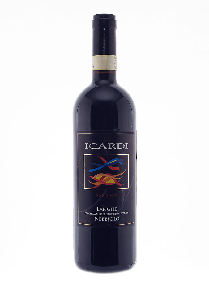 Вино Икарди Сурииван Ланге Неббьоло ДОК 2011год красное сухое 0.75л.
