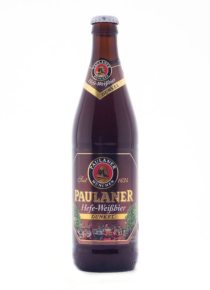 Пауланер Хефе-Вайсбир Дункель Пиво Темное Paulaner Hefe-Weissbier Dunkel 5,3% 0,5л