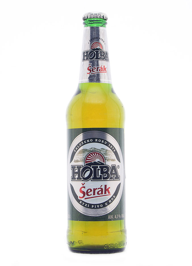 Холба Шерак светл.пастеризован.Пивоварня Холба 0,5л бут. алк.4,7%