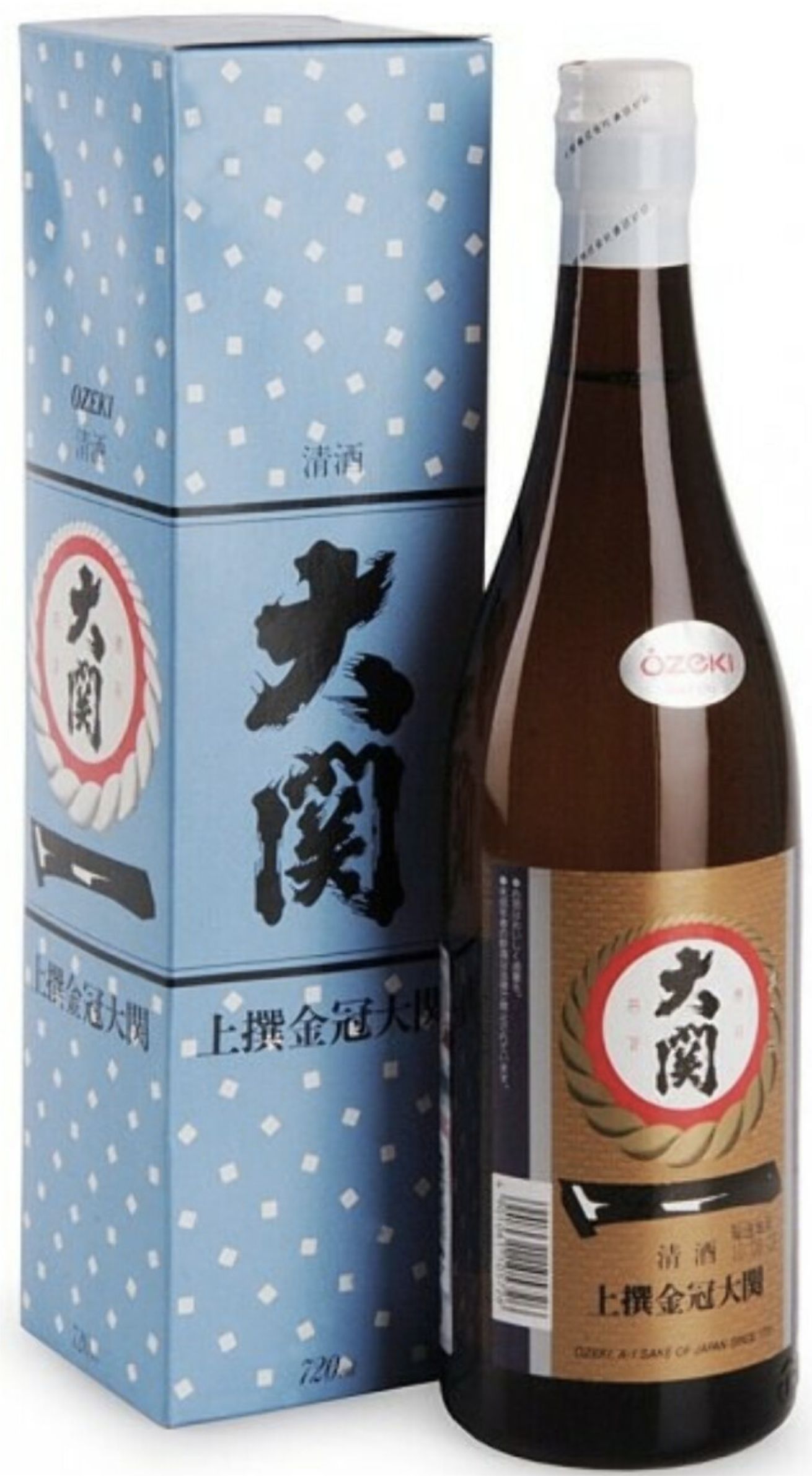 Алкогольный напиток Сакэ "Сакэ Дзёсэн Кинкан" 0.72л. п/у 15.4%
