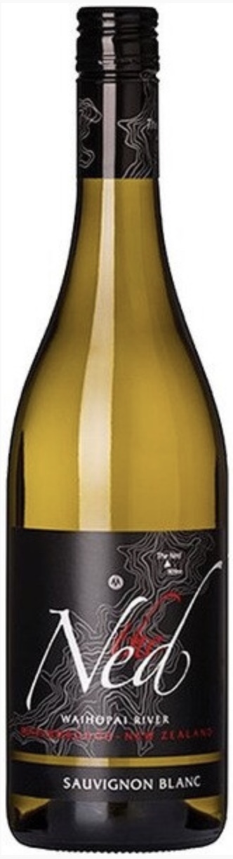 Вино сортовое выдержанное "Нед Совиньон Блан" 2021г  белое сухое  креп 13%, емк 0,75л