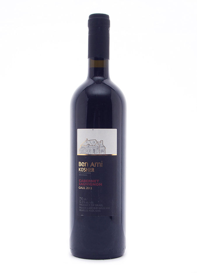 Вино БЕН АМИ КАБЕРНЕ СОВИНЬОН кр. сух. 13% 0.75л.  (BARKAN)