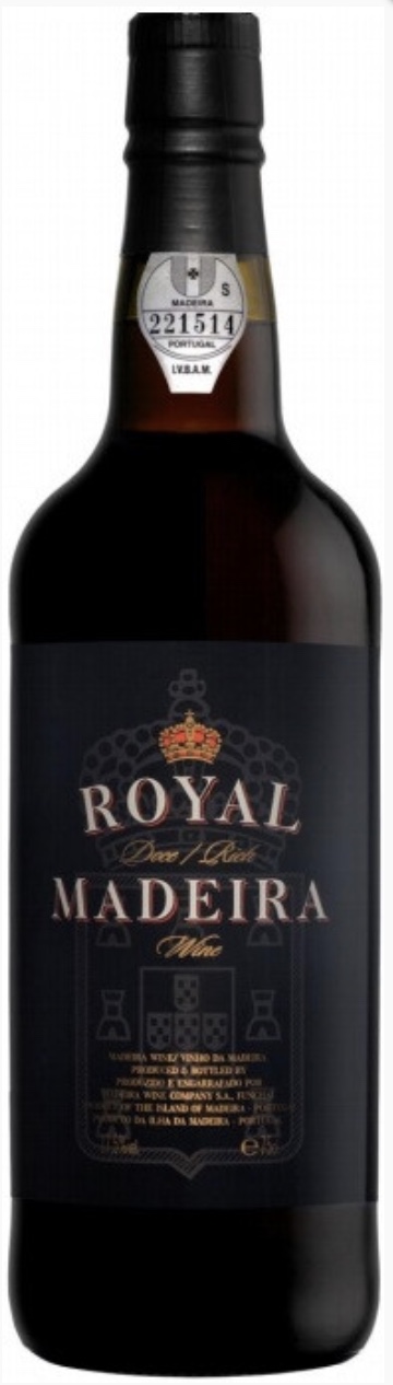 МАДЕРА "Мадера Роял" креп 17,5%, емк 0.75л.
