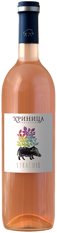 Российское Сиракюз Геленджик-Криница-Бетта розовое сухое 12.2% 0.75л.