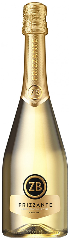 Российское игристое жемчужное вино сухое белое "ЗБ вайн Фризанте" 0.75л.