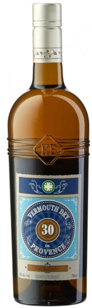 Винный напиток сухой "Вермут Драй Де Прованс"  креп 18% , емк 0,75