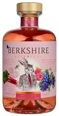 Джин Беркшир Ревень-Малина / Berkshire Rhubarb&Raspberry Gin креп 40,3%, емк 0,5л