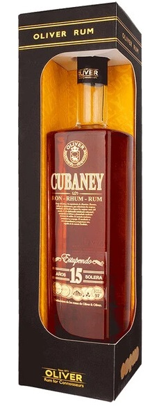 Спиртной напиток на основе рома "Кубаней Эступендо" 15 лет/RUM Cubaney Estupendo 15 п/у креп 38,0%, емк 0,7л