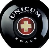 Этикетка Ликер крепкий Уникум (Liqueur Unicum) креп 40%, емк 0.5л