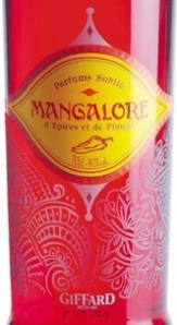 Этикетка Ликер крепкий Мангалор/Mangalore креп 40%, емк 0,7л