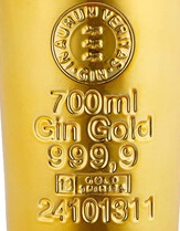 Этикетка Спиртной напиток Голд джин 999,9/GIN GOLD 999,9 креп 40%, емк 0,7л