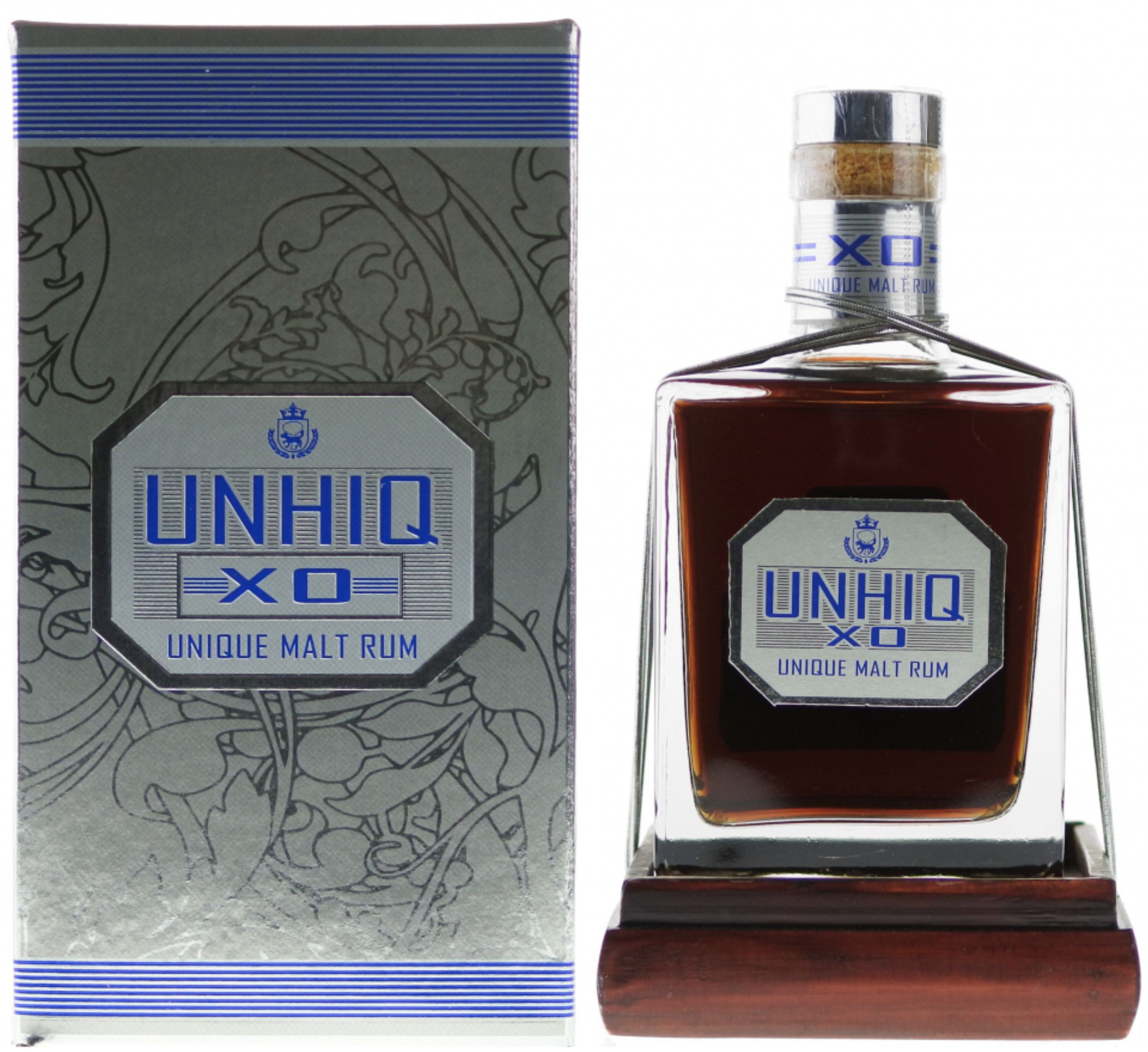 Крепкий спиртной напиток Ром Уник ХО/RUM Unhiq XO в п/у креп 42,0%, емк 0,5л