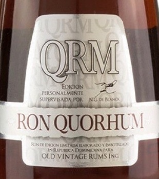 Этикетка Крепкий спиртной напиток РОМ "Кворум" 30 Аниверсарио п/у /RUM Quorhum 30 Aniversario . креп 40,0%,  емк 0,7л