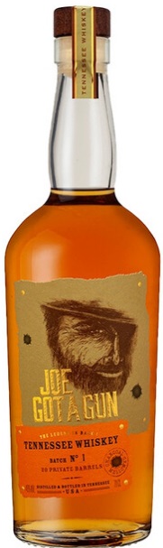 Виски зерновой Джо Гот э Ган Теннесси Виски (Joe Got a Gun Tennessee Whiskey) креп 40%, емк 0,7л
