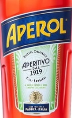 Этикетка Спиртной напиток Апероль (аперитив) креп 11%, емк 0,7л