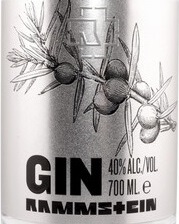 Этикетка Джин Рамштайн (Rammstein Gin)  креп 40%, емк 0,7л