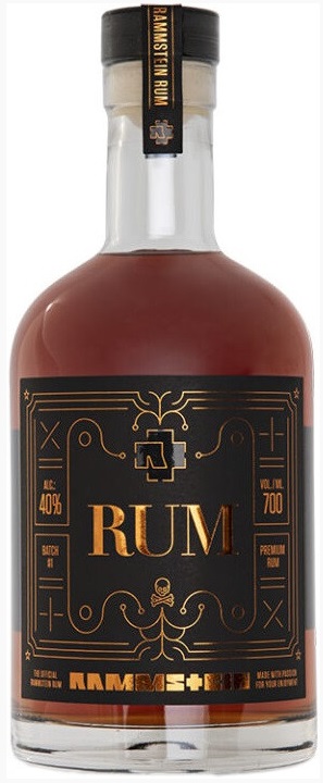 Ром Рамштайн (Rammstein Rum) креп 40%, емк  0,7л