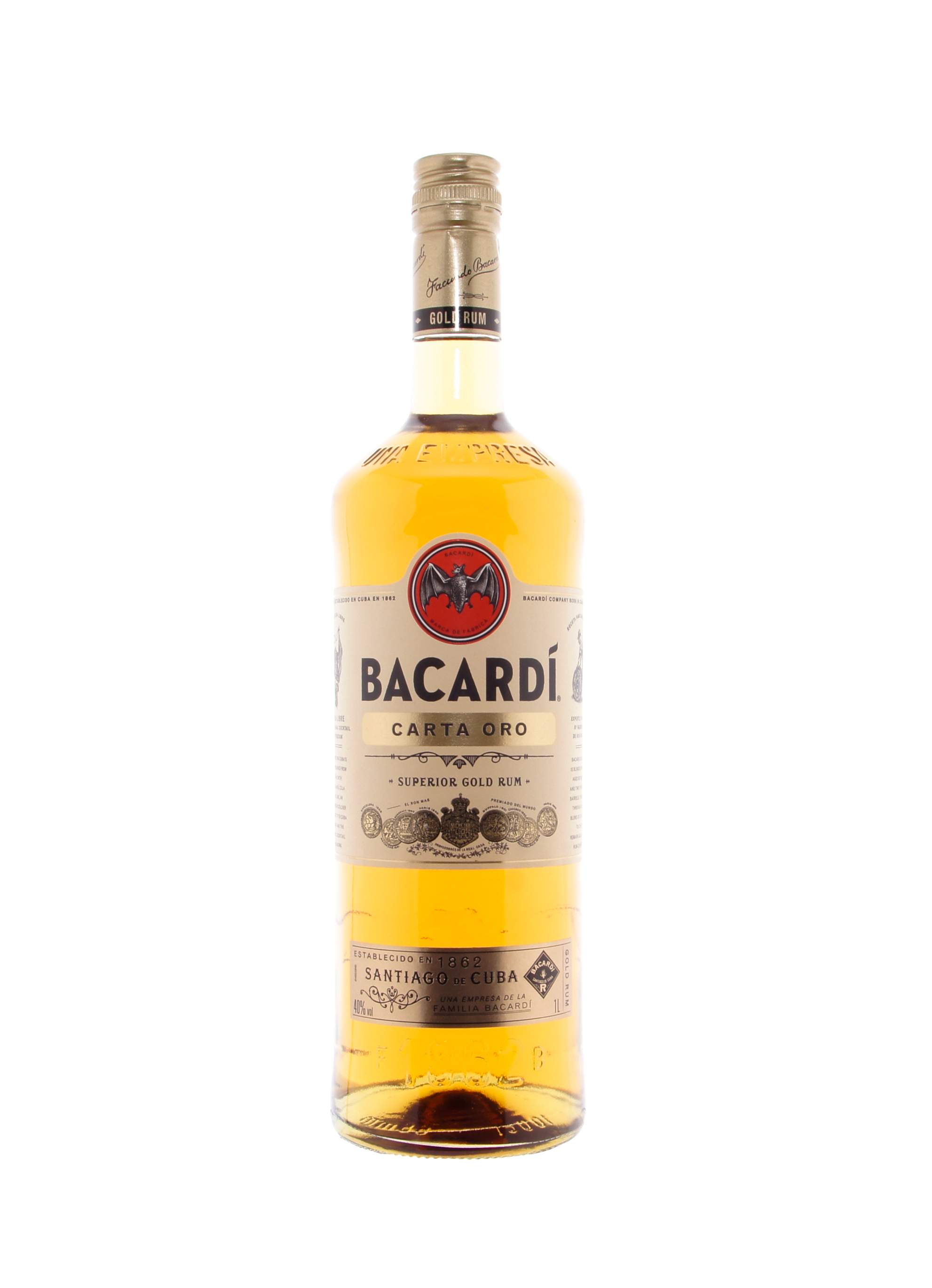 Бакарди Карта Оро 40% 1.0л.