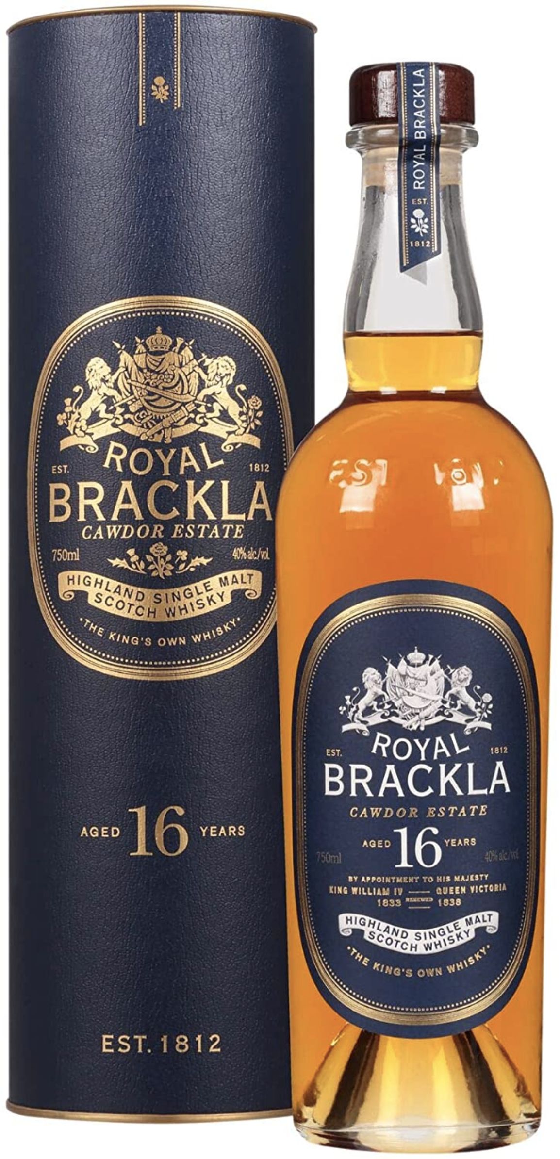 Виски Ройал Бракла 16 лет, 0.7 л