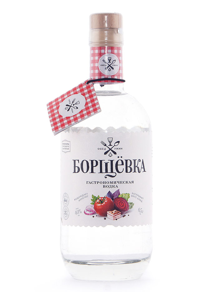 Водка Борщёвка 0,5л