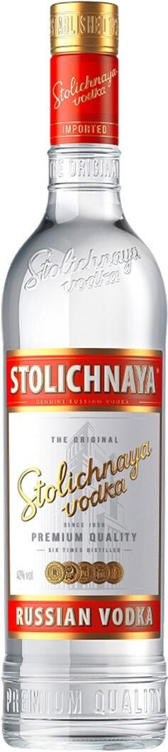 Водка "СТОЛИЧНАЯ" креп 40%, емк 1л