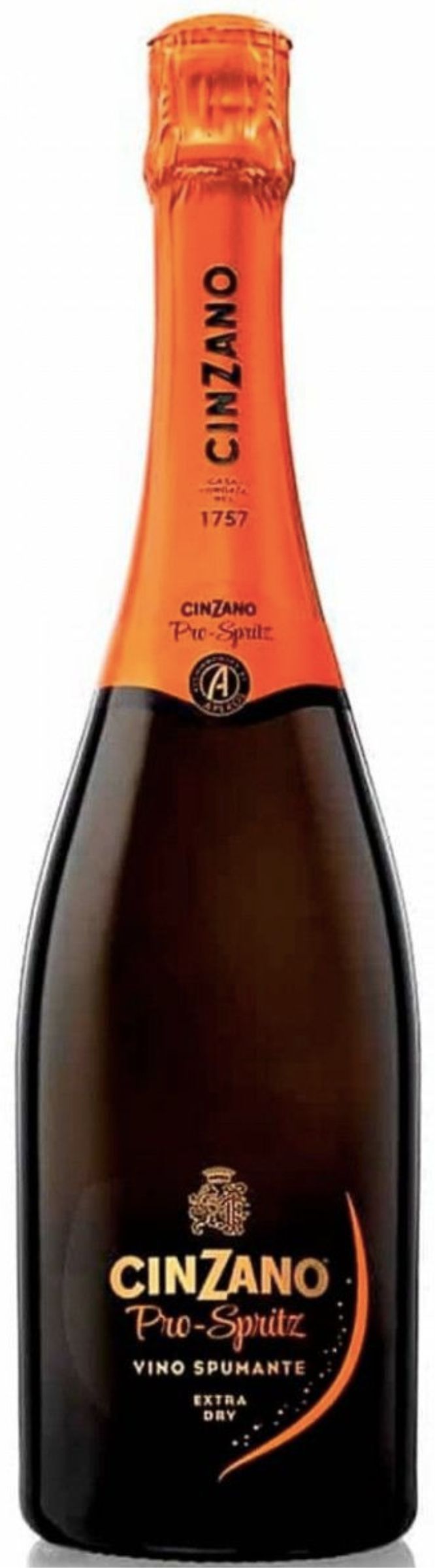 Игристое вино Чинзано "Про-Спритц", белое сухое, 0.75 л